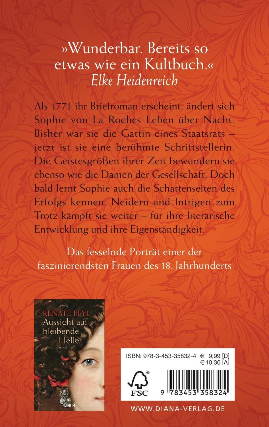 Bild: 9783453358324 | Die profanen Stunden des Glücks | Renate Feyl | Taschenbuch | Deutsch