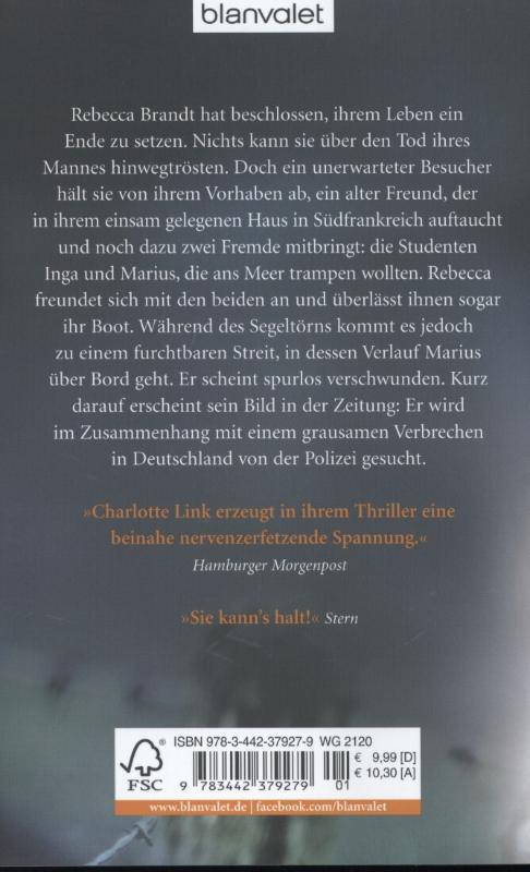 Rückseite: 9783442379279 | Der fremde Gast | Charlotte Link | Taschenbuch | Deutsch | 2012