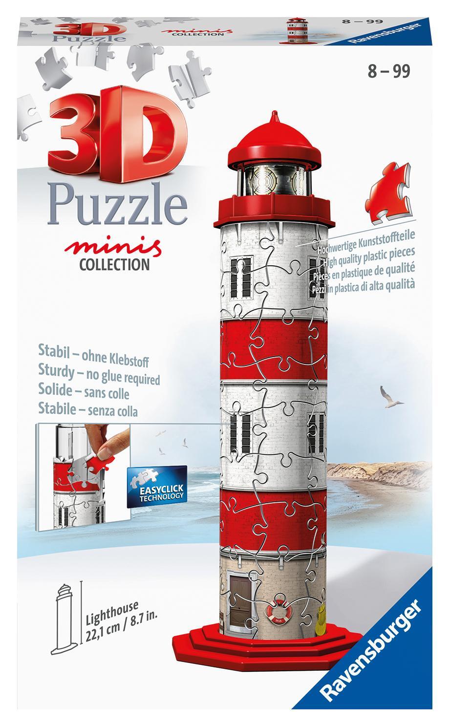 Cover: 4005556112739 | Ravensburger 3D Puzzle 11273 - Mini Leuchtturm - 54 Teile - ab 8...