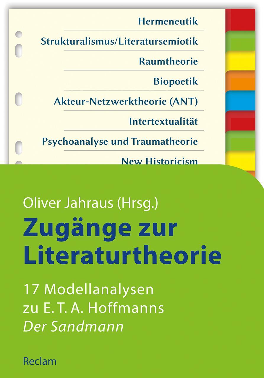 Cover: 9783150110829 | Zugänge zur Literaturtheorie. 17 Modellanalysen zu E.T.A. Hoffmanns...