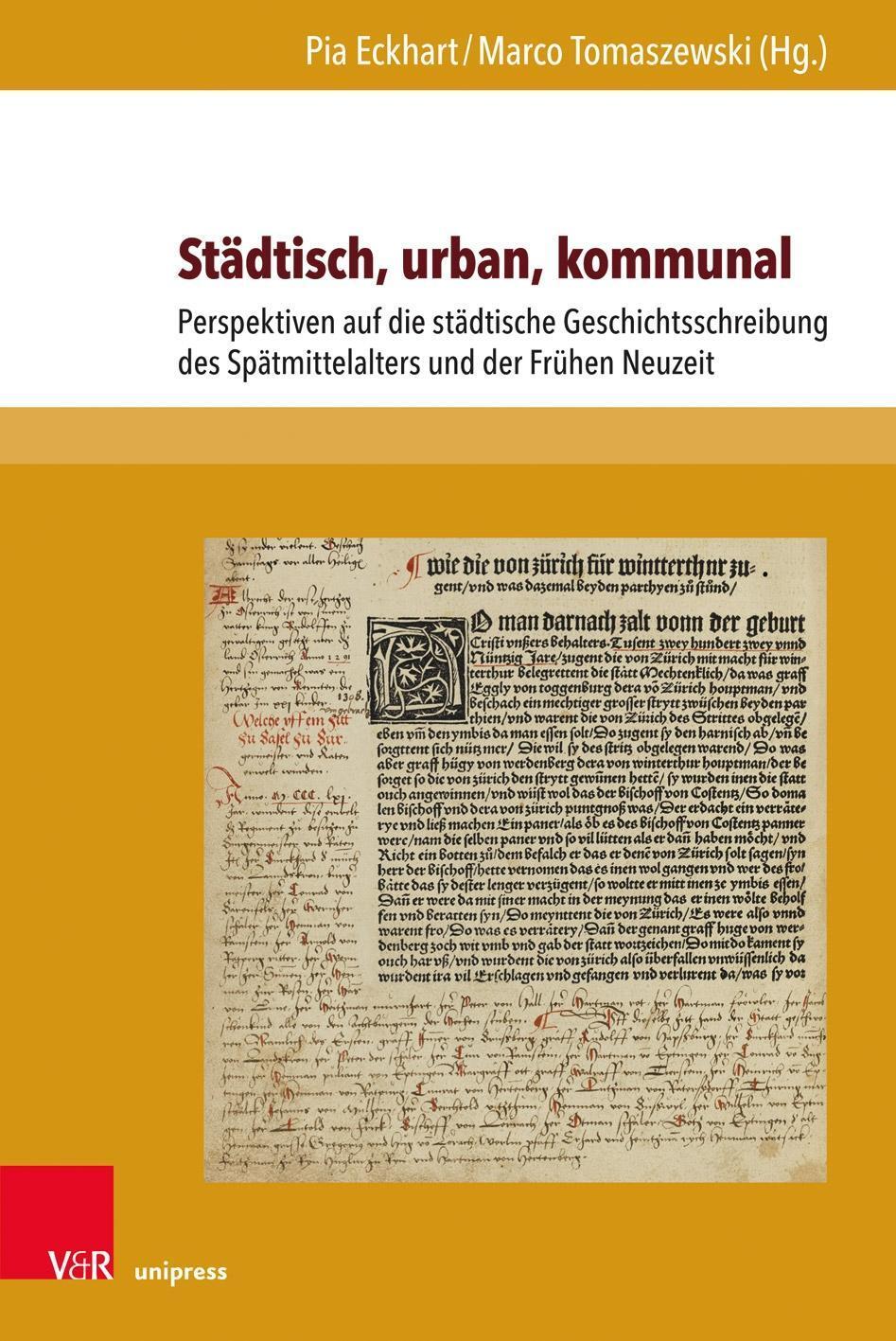 Cover: 9783847109457 | Städtisch, urban, kommunal | Buch | 316 S. | Deutsch | 2019