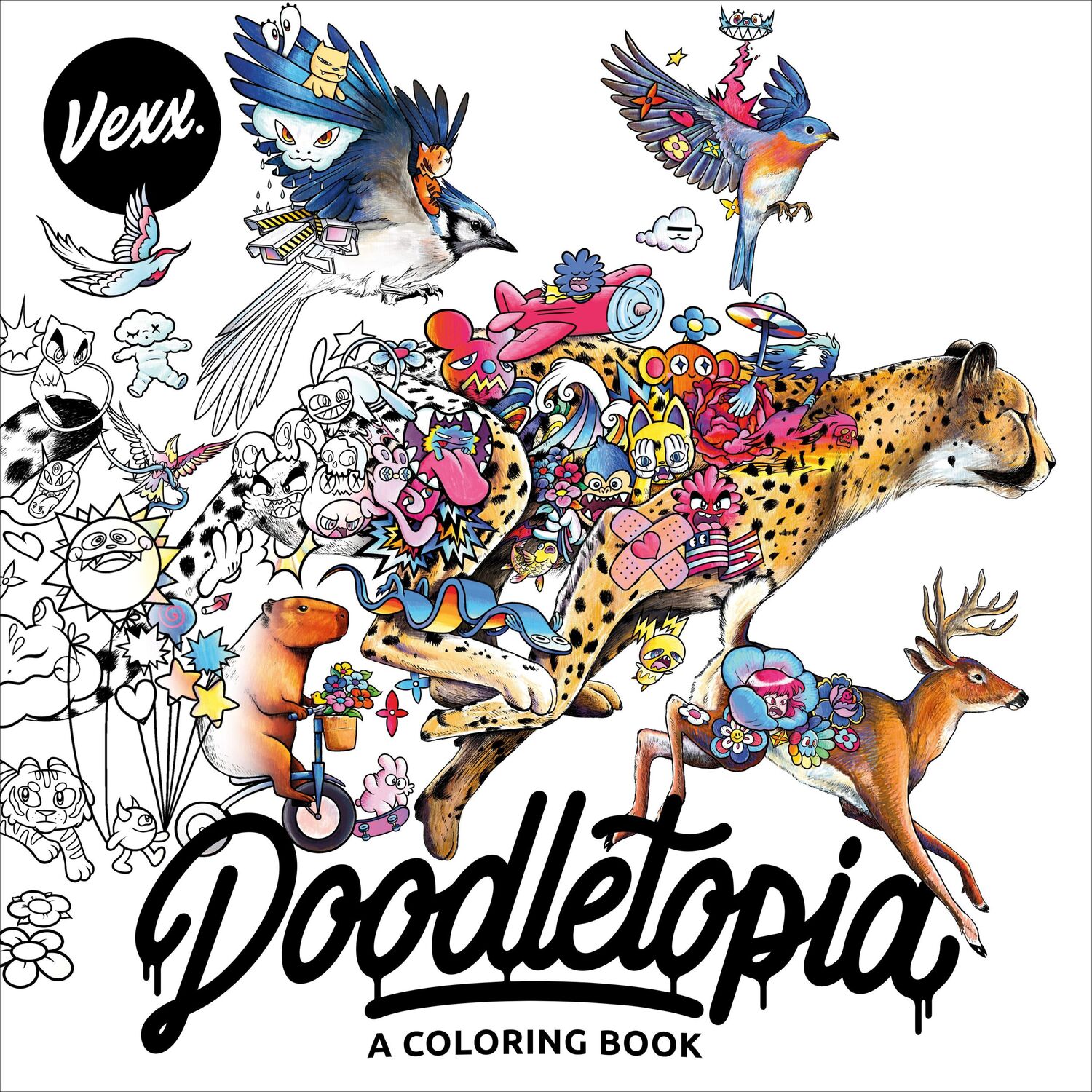 Cover: 9780593713389 | Doodletopia | A Coloring Book | Vexx | Taschenbuch | Englisch | 2024