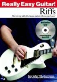 Cover: 9781844490608 | Really Easy Guitar! Riffs | Cliff Douse | Taschenbuch | Buch + CD