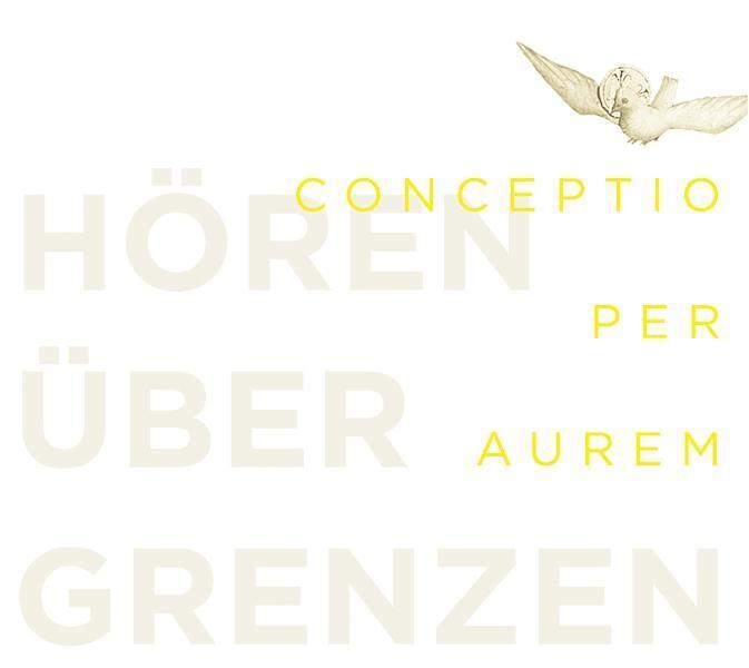 Cover: 9783799513005 | Conceptio per aurem | Audio-CD | 24 S. | Deutsch | 2018