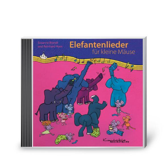 Cover: 9783896172402 | Elefantenlieder für kleine Mäuse | Susanne/Horn, Reinhard Brandt | CD