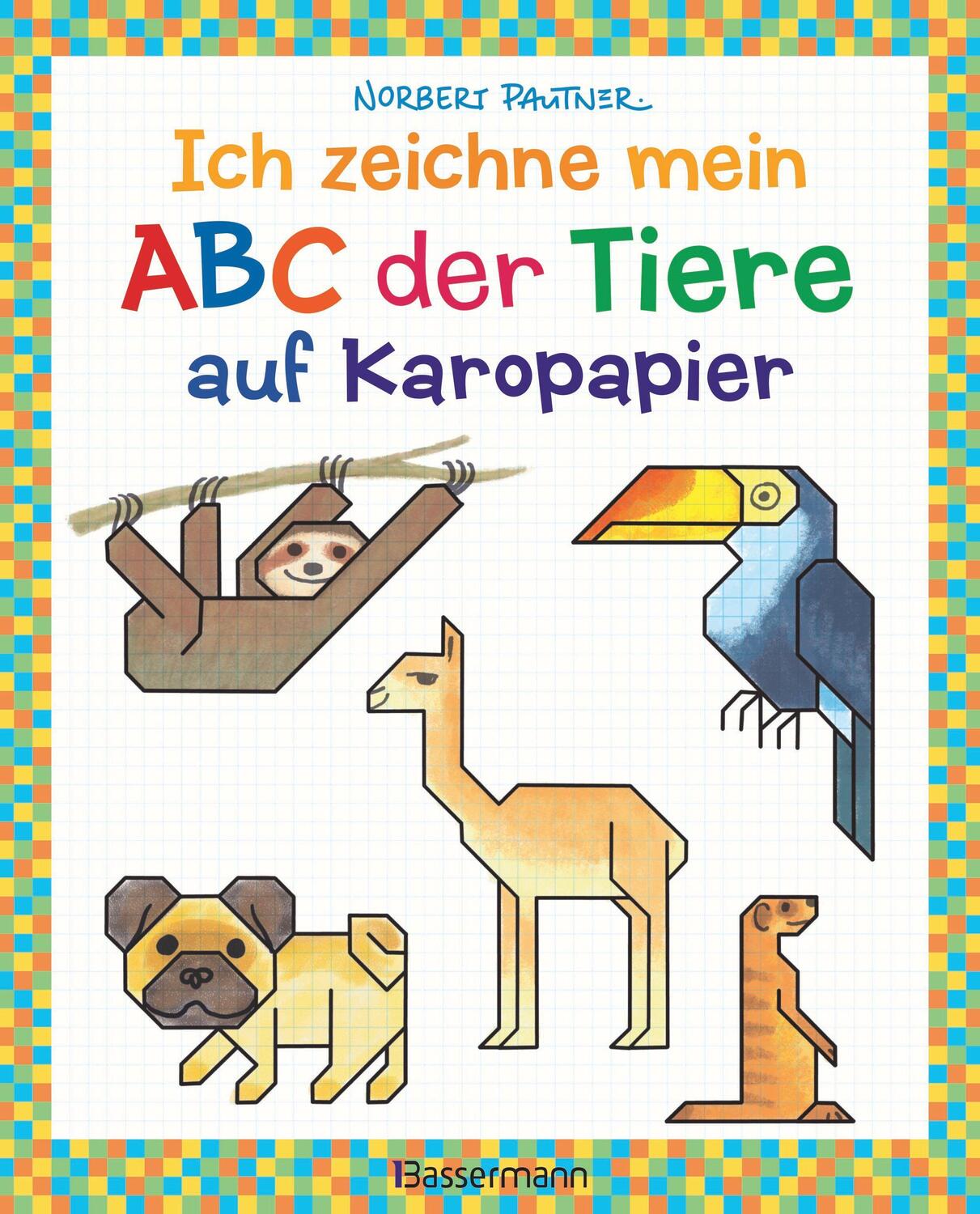 Cover: 9783809442868 | Ich zeichne mein ABC der Tiere auf Karopapier. Zeichnen, Buchstaben...