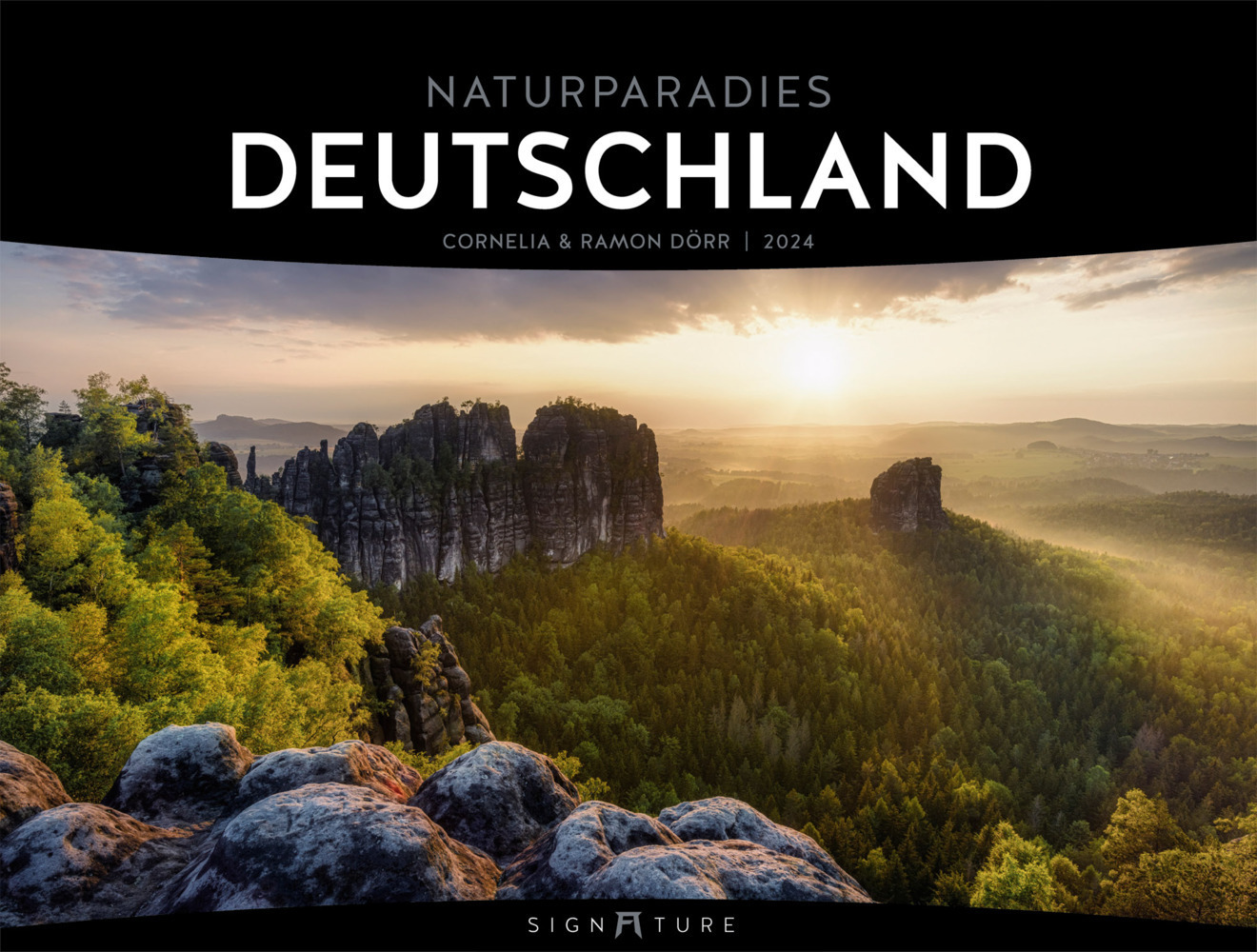 Cover: 9783838410999 | Naturparadies Deutschland - Cornelia und Ramon Dörr - Signature...