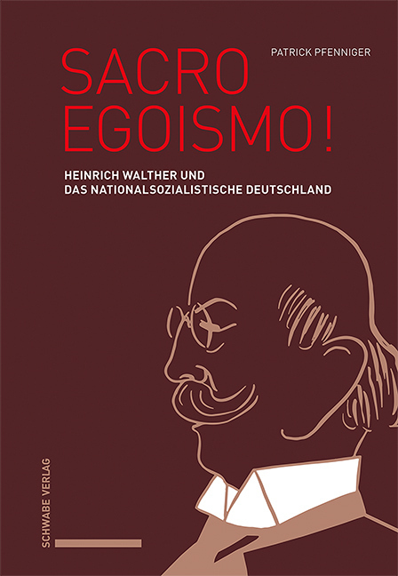 Cover: 9783796546914 | Sacro Egoismo! | Patrick Pfenniger | Buch | 330 S. | Deutsch | 2022