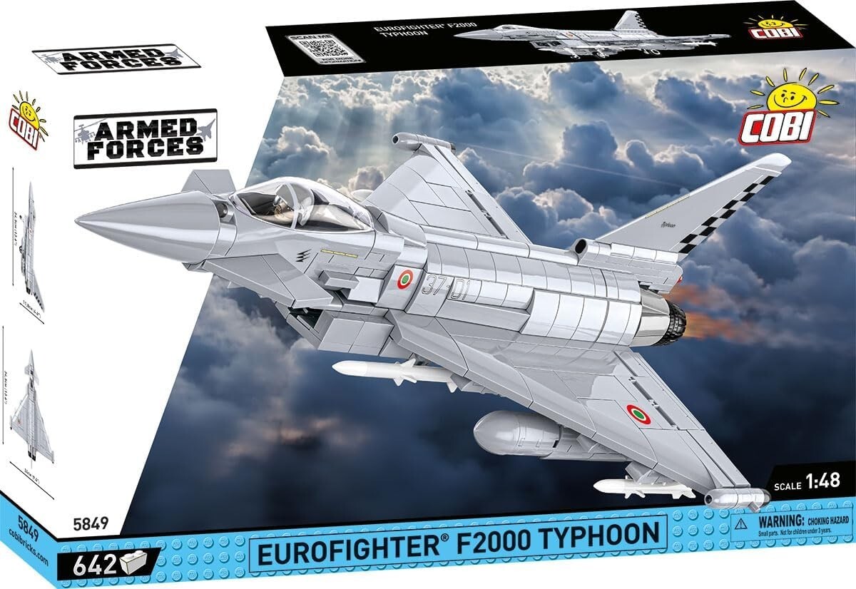 Cover: 5902251058494 | COBI 5849 - Eurofighter Typhoon Italian Air Force, 640...