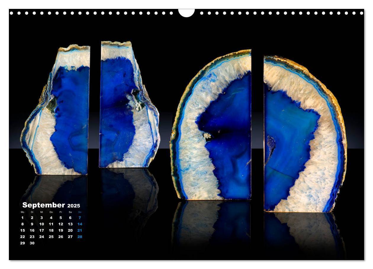 Bild: 9783435393572 | MINERALIEN designed by nature (Wandkalender 2025 DIN A3 quer),...