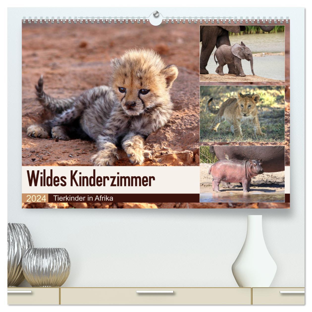 Cover: 9783383464768 | Wildes Kinderzimmer - Tierkinder in Afrika (hochwertiger Premium...