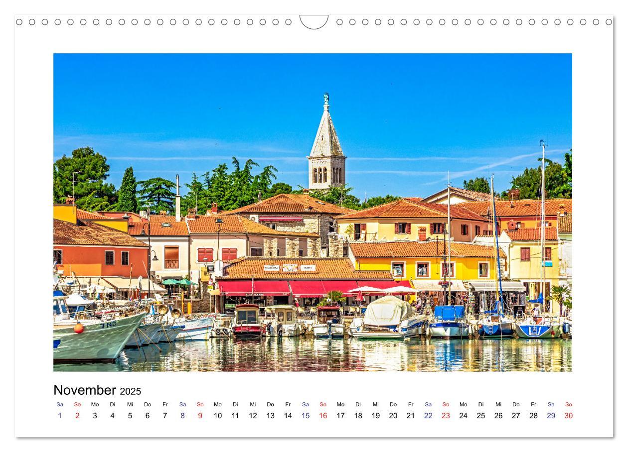 Bild: 9783435175826 | Istrien - Piran ¿ Novigrad ¿ Rovinj ¿ Pula (Wandkalender 2025 DIN...