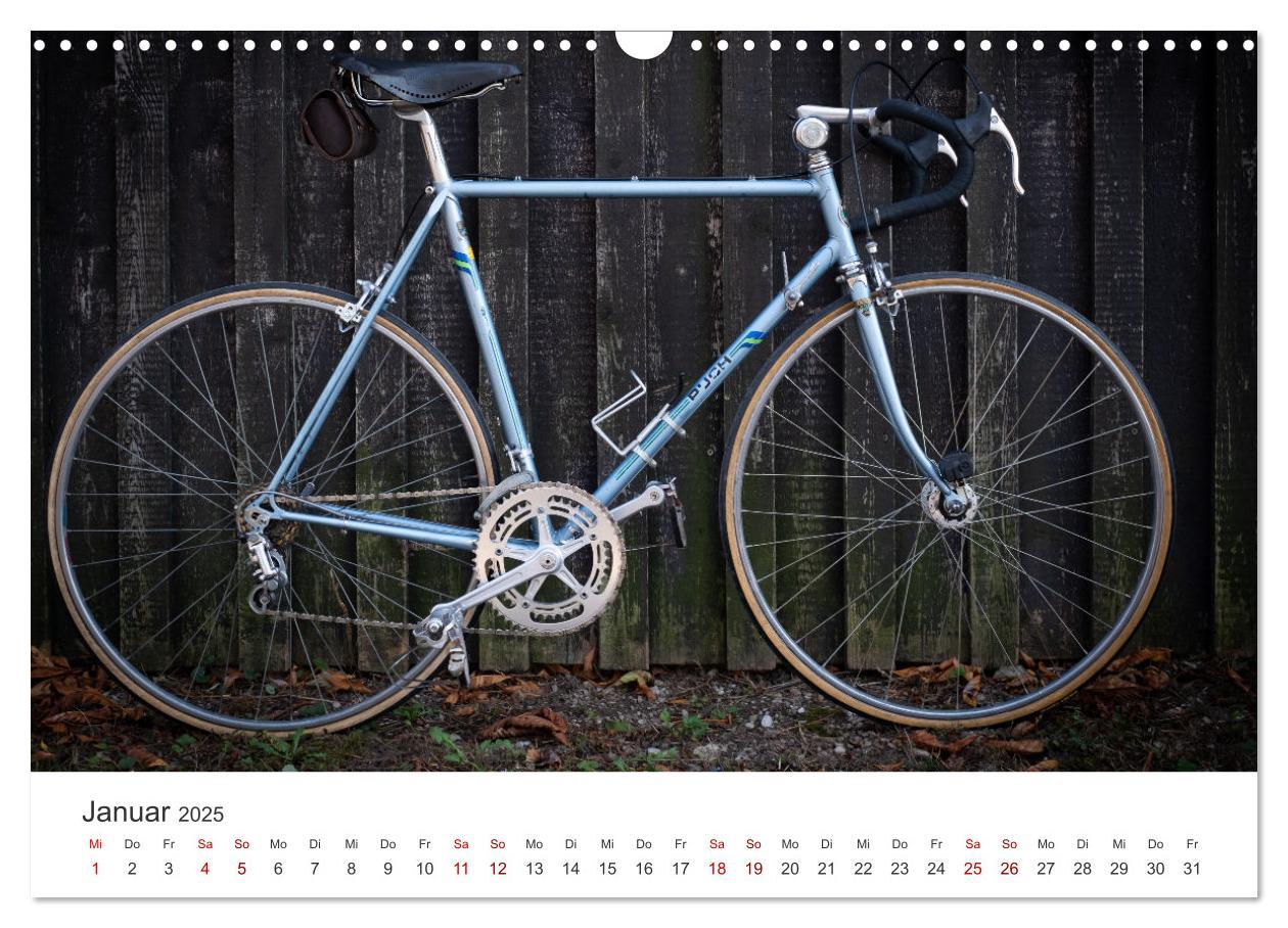 Bild: 9783435098408 | Stahlrenner - Rennrad-Klassiker aus Europa (Wandkalender 2025 DIN...