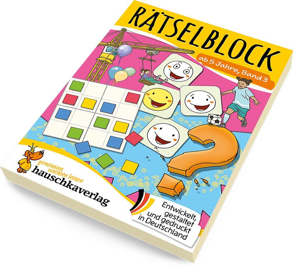 Bild: 9783881006484 | Rätselblock ab 5 Jahre - Band 3 | Ulrike Maier | Taschenbuch | Deutsch