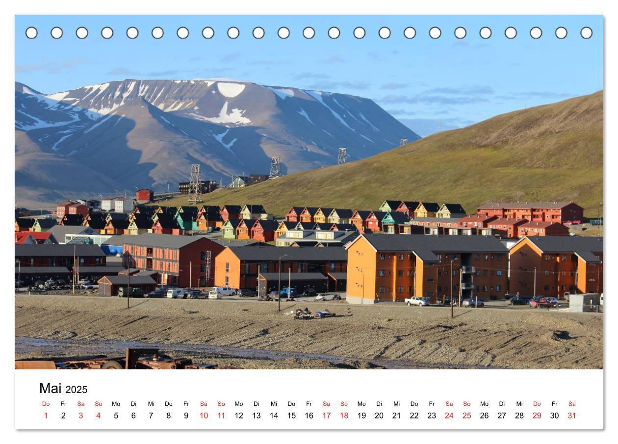 Bild: 9783435745555 | Svalbard 2025 (Tischkalender 2025 DIN A5 quer), CALVENDO...