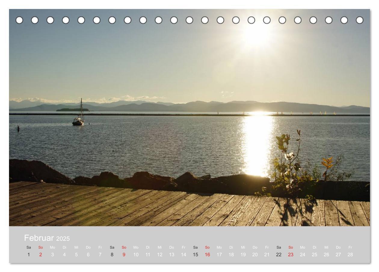 Bild: 9783435682812 | Indian Summer in New England (Tischkalender 2025 DIN A5 quer),...