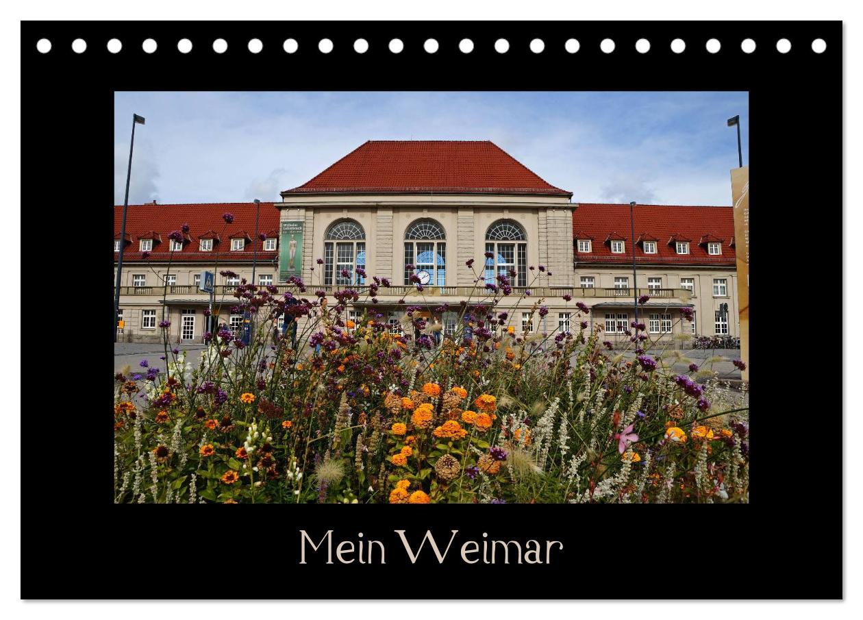 Cover: 9783435833382 | Weimar (Tischkalender 2025 DIN A5 quer), CALVENDO Monatskalender