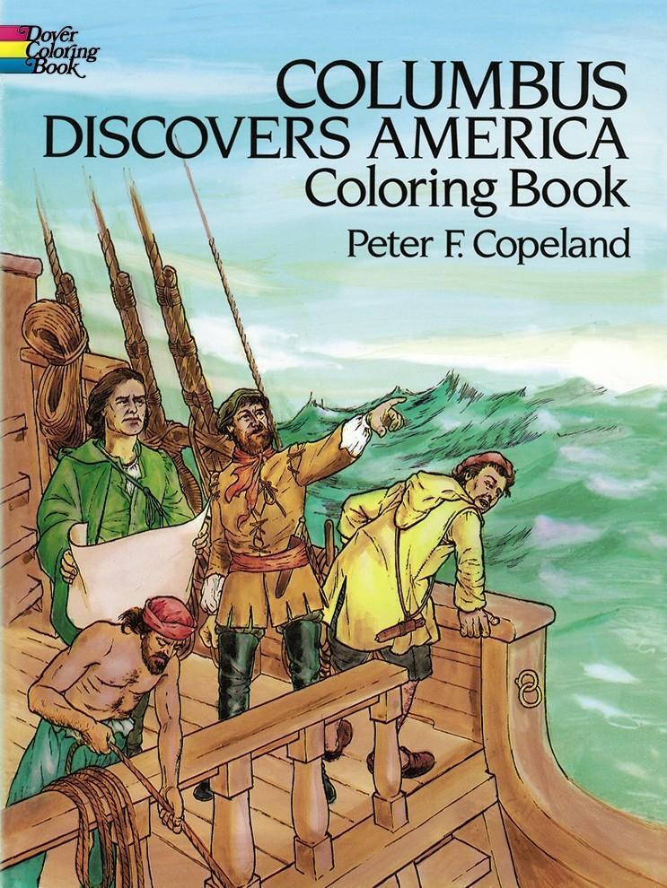 Cover: 9780486255422 | Columbus Discovers America Coloring Book | Peter F. Copeland | Buch