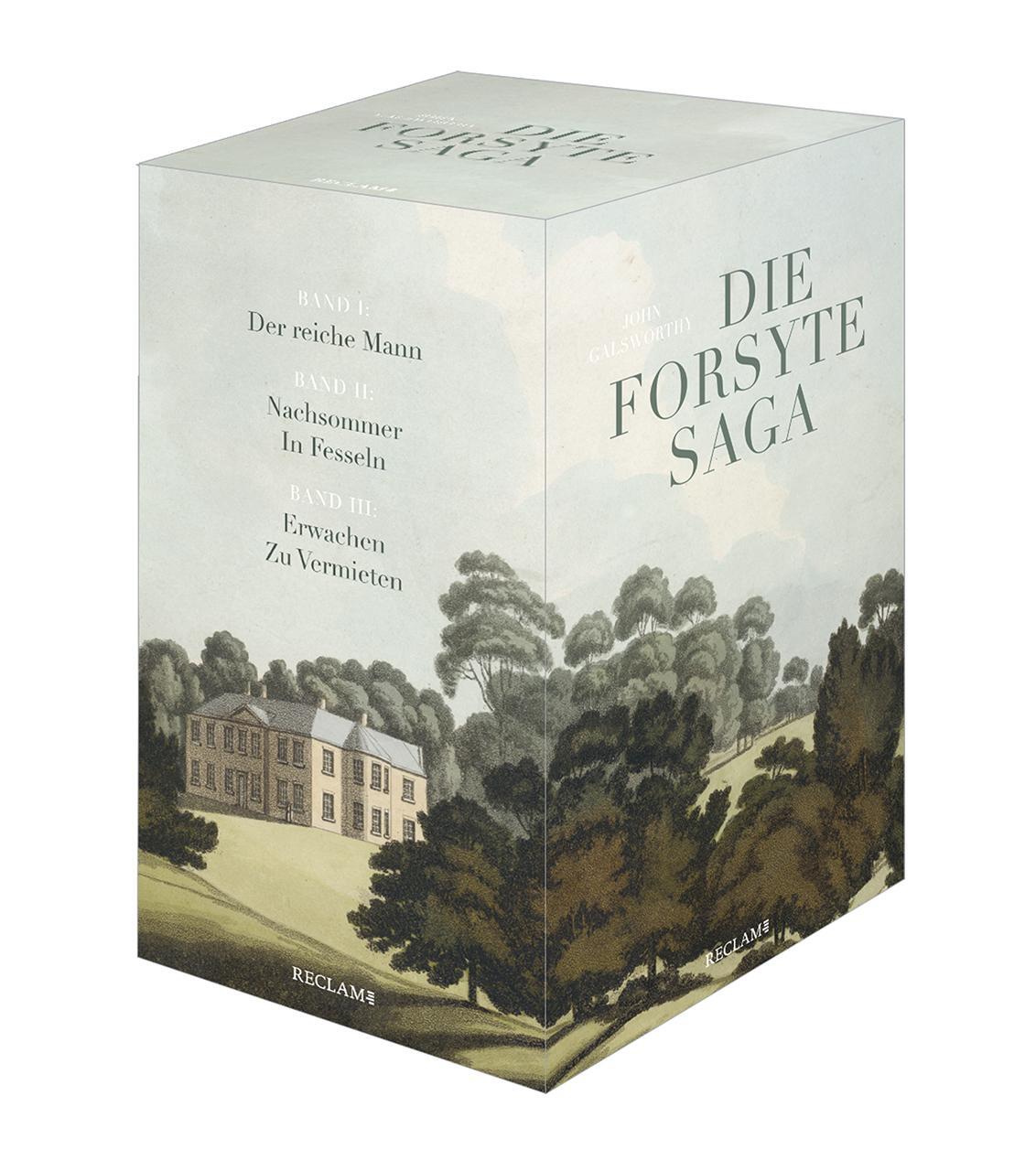 Cover: 9783150300800 | Die Forsyte Saga | John Galsworthy | Buch | Schuber | Deutsch | 2021
