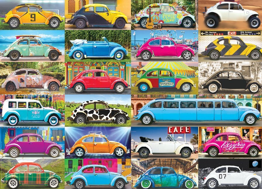 Cover: 628136654227 | VW Beetle - Gone Places | Puzzle | Deutsch | 2020 | Eurographics s.r.o