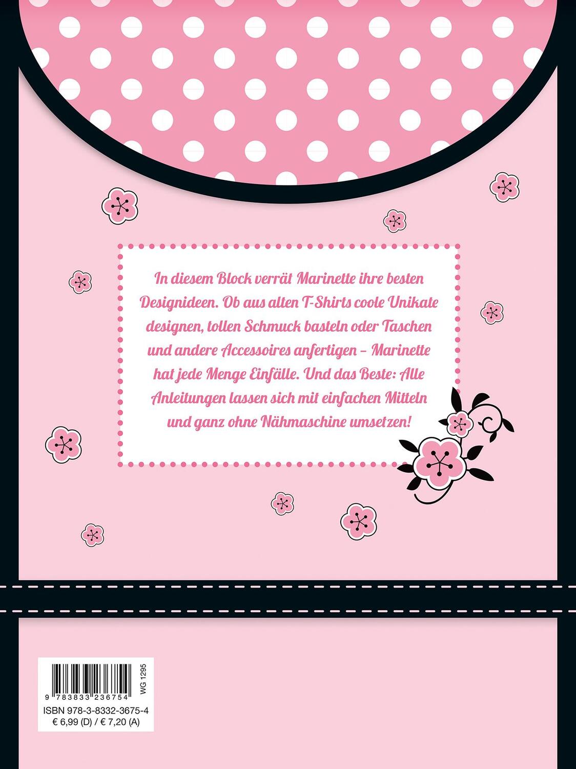 Rückseite: 9783833236754 | Miraculous: Marinettes Skizzenblock | Taschenbuch | 96 S. | Deutsch