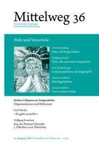 Cover: 9783868547399 | Mittelweg 36 - Stolz und Vorurteile | Bröckling | Taschenbuch | 132 S.