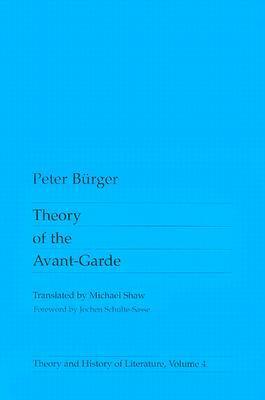 Cover: 9780816610686 | Theory Of The Avant-Garde | Peter Burger | Taschenbuch | Englisch