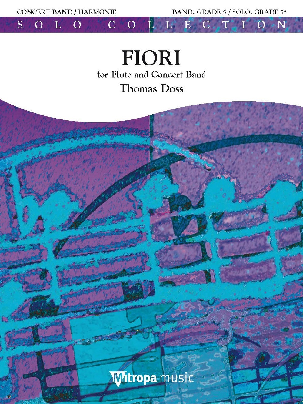 Cover: 9790035236789 | Fiori | for Flute and Concert Band | Thomas Doss | Solo Collection