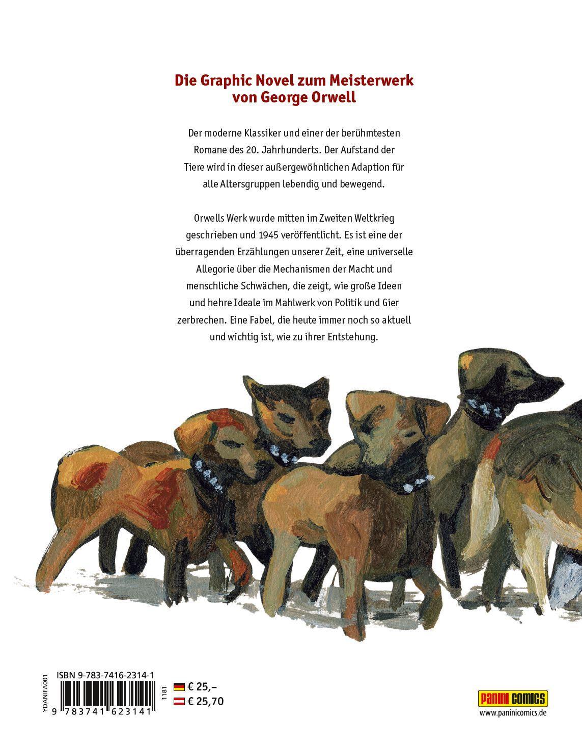 Rückseite: 9783741623141 | Farm der Tiere | Die Graphic Novel | George Orwell (u. a.) | Buch