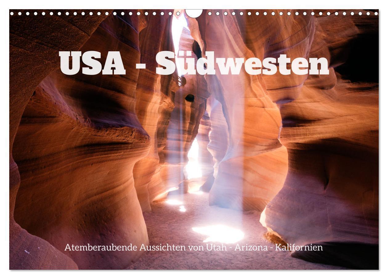 Cover: 9783675728646 | USA Südwesten - Atemberaubende Aussichten (Wandkalender 2024 DIN A3...