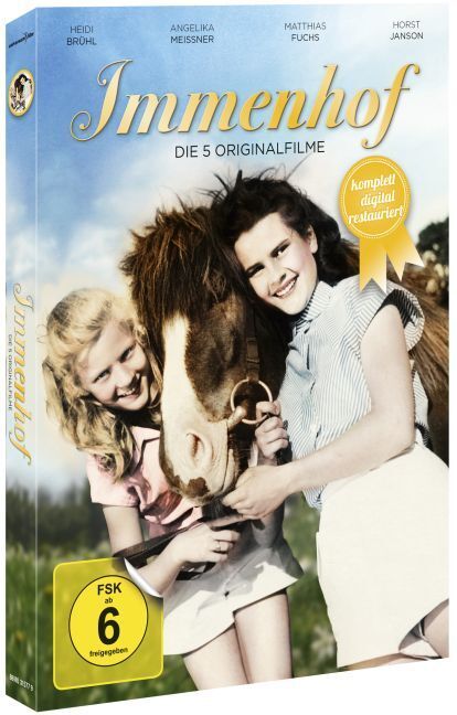 Cover: 889853157792 | Immenhof - Die 5 Originalfilme, 3 DVDs (Komplettbox Remastered) | DVD