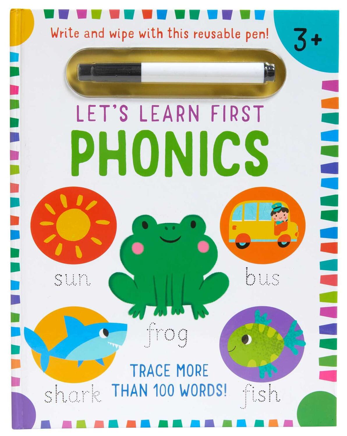 Cover: 9781647220433 | Let's Learn: First Phonics: (Early Reading Skills, Letter Writing...