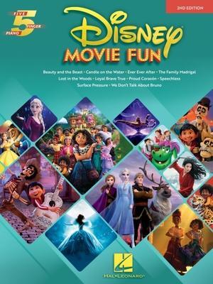 Cover: 9781705188545 | Disney Movie Fun - 2nd Edition Five-Finger Piano Songbook with Lyrics