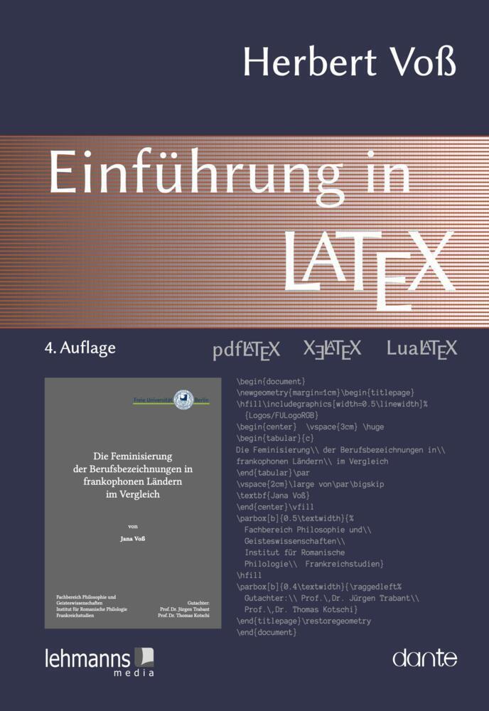 Cover: 9783965432963 | Einführung in LaTeX | Herbert Voß | Taschenbuch | Deutsch | 2022