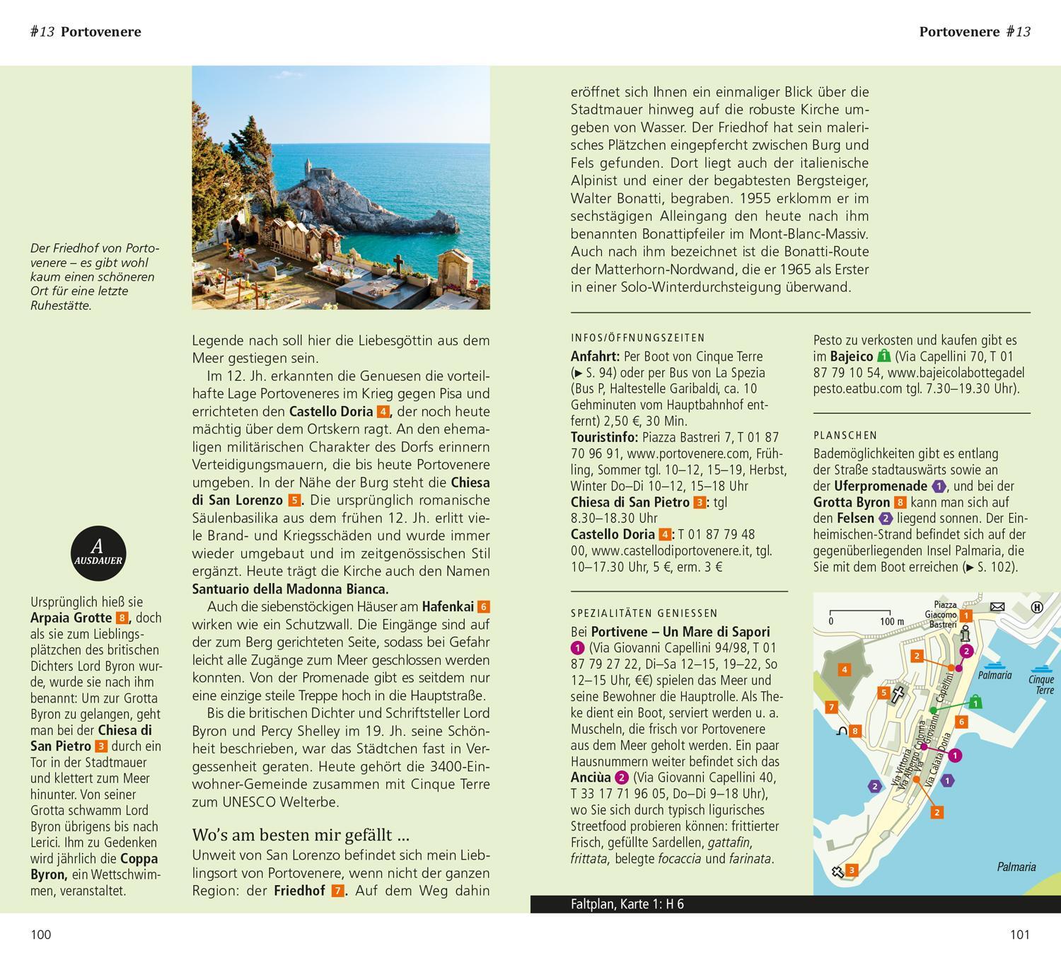 Bild: 9783616000121 | DuMont direkt Reiseführer Cinque Terre | Mit großem Faltplan | Hauer