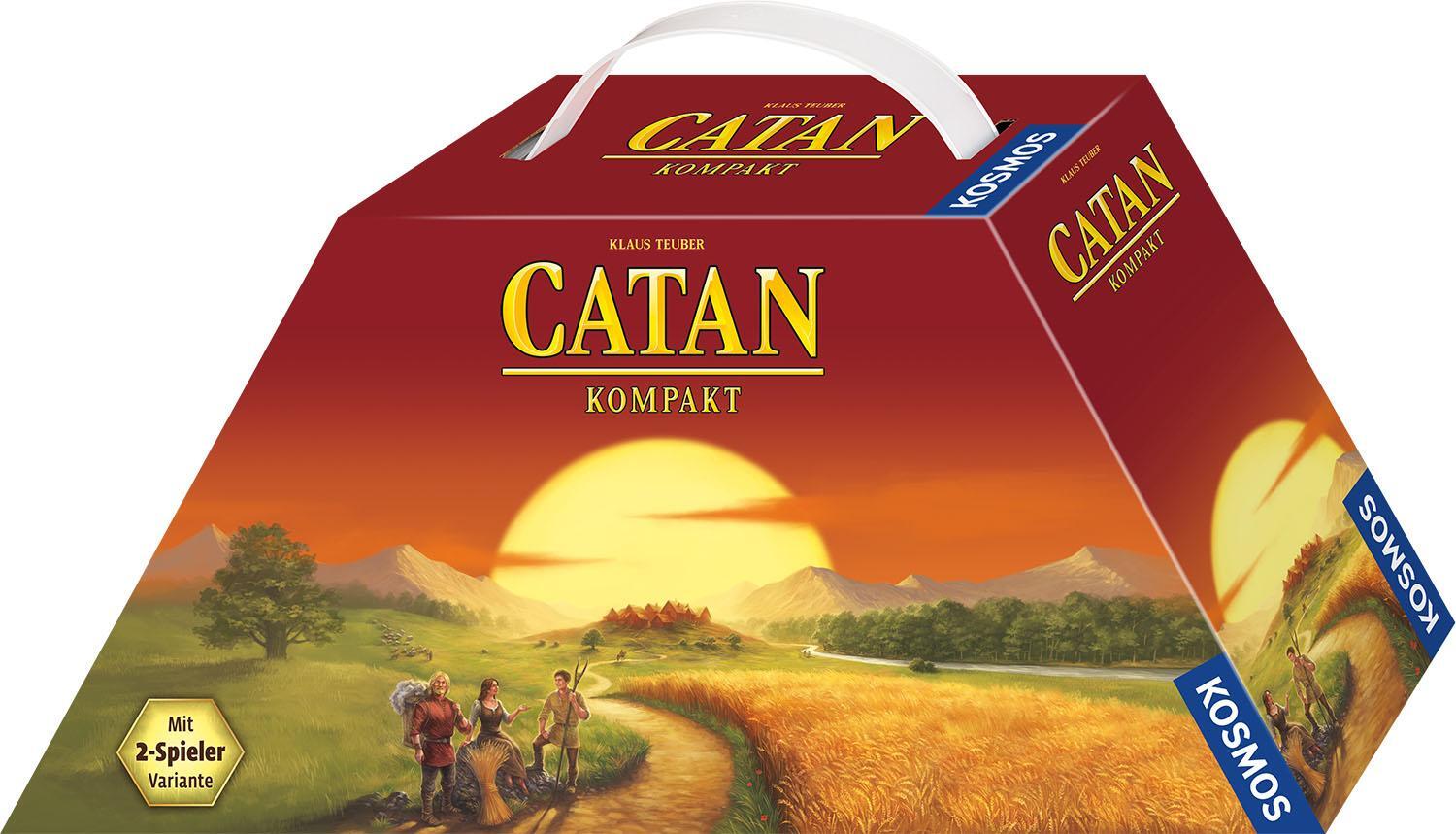 Cover: 4002051693138 | Catan - Das Spiel kompakt | Für 2 - 4 Spieler ab 10 Jahren | Teuber