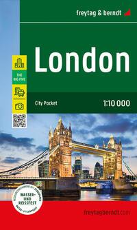 Cover: 9783707922417 | London, Stadtplan 1:10.000, freytag &amp; berndt | Freytag &amp; Berndt | 2024