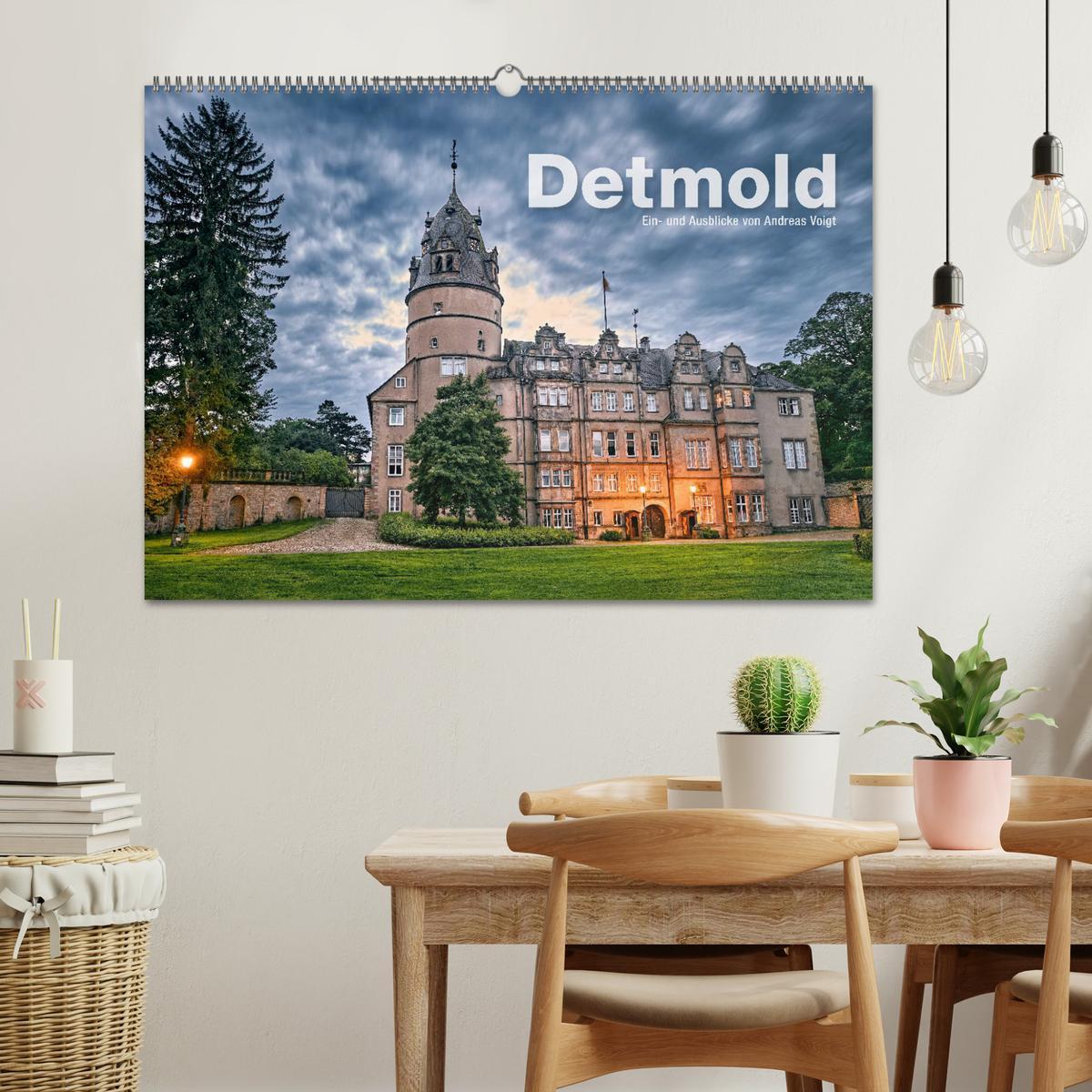 Bild: 9783435340217 | Detmold - Ein- und Ausblicke von Andreas Voigt (Wandkalender 2025...