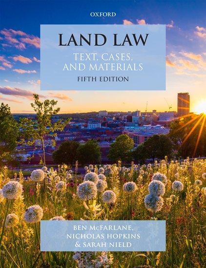 Cover: 9780198868521 | Land Law | Text, Cases and Materials | Ben Mcfarlane (u. a.) | Buch