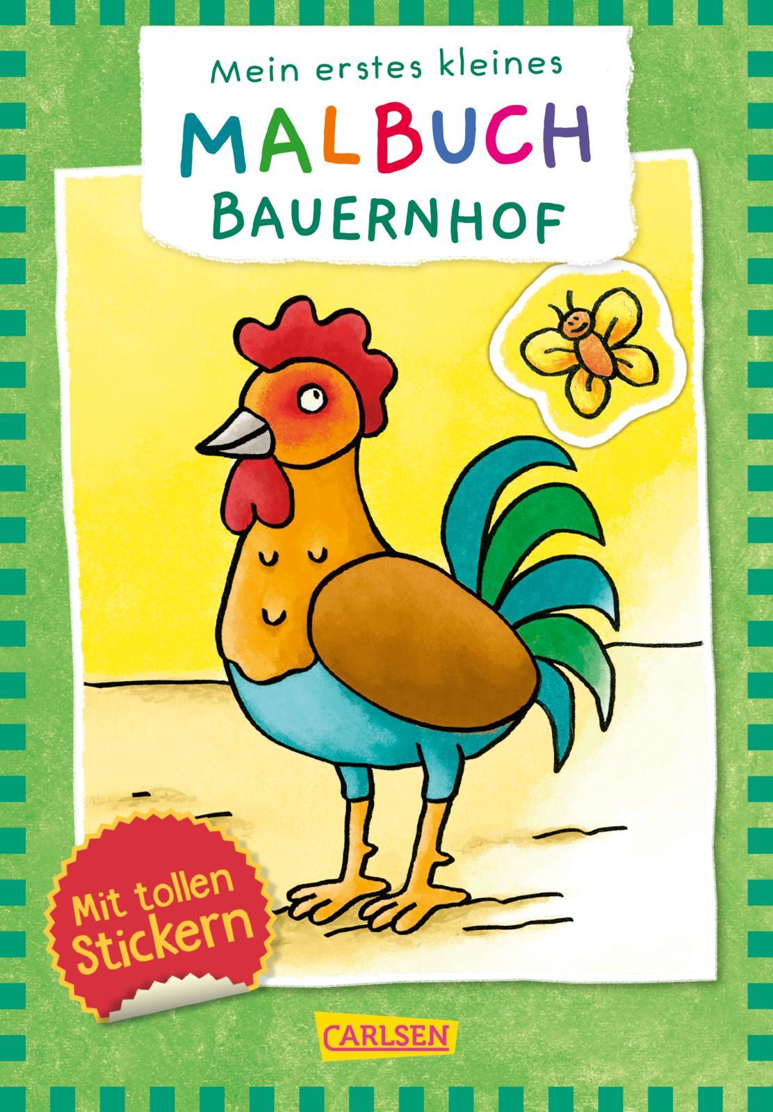 Cover: 9783551192622 | Mein erstes kleines Malbuch: Bauernhof (VE5) | 1 Taschenbuch | Deutsch