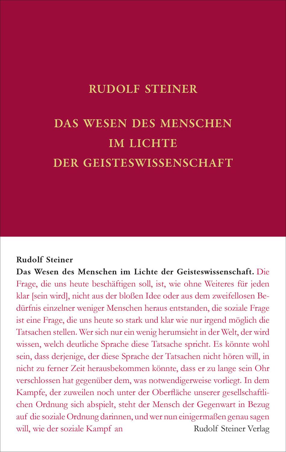 Cover: 9783727406836 | Das Wesen des Menschen im Lichte der Geisteswissenschaft | Buch | 2022