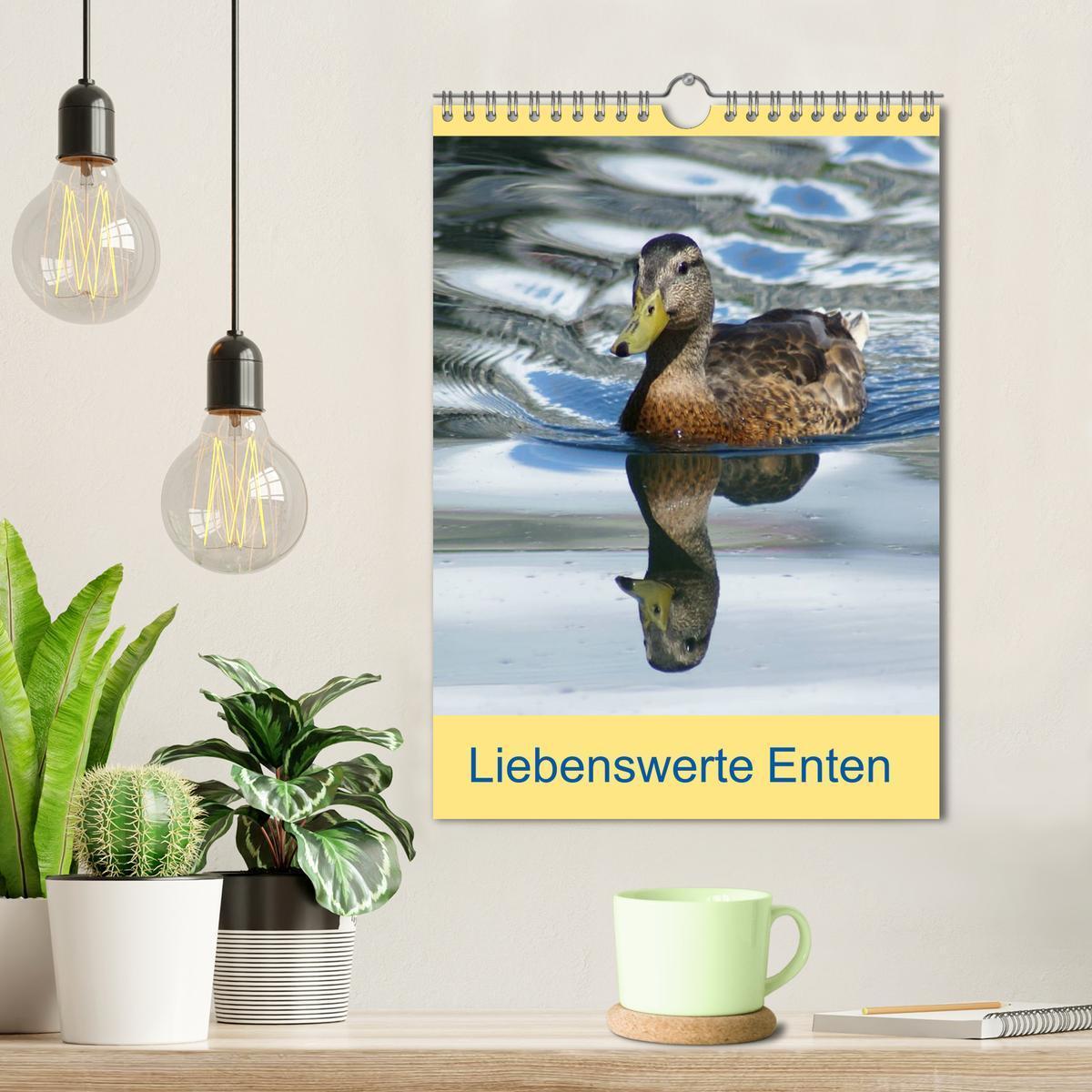 Bild: 9783457011416 | Liebenswerte Enten (Wandkalender 2025 DIN A4 hoch), CALVENDO...