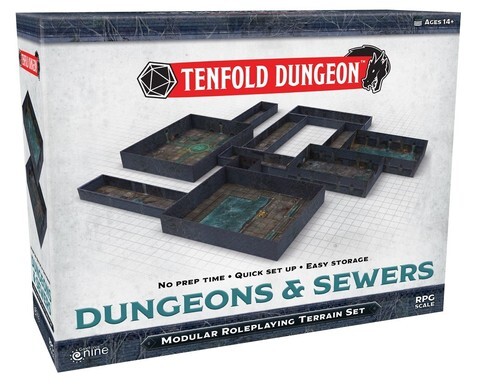 Cover: 9420020256552 | Tenfold Dungeon: Sewers | englisch | Gale Force Nine Boardgame