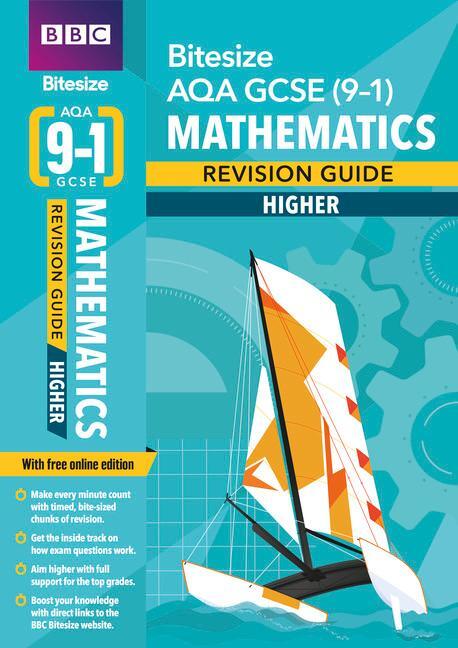 Cover: 9781406686098 | BBC Bitesize AQA GCSE (9-1) Maths Higher Revision Guide inc online...