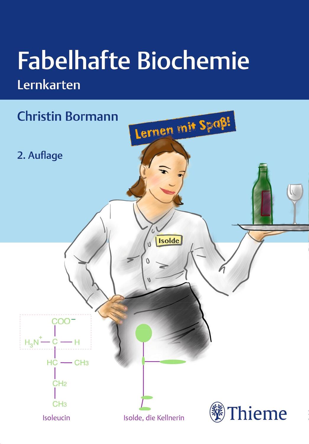 Cover: 9783132428843 | Fabelhafte Biochemie Lernkarten | Christin Bormann | Box | Lernkarten