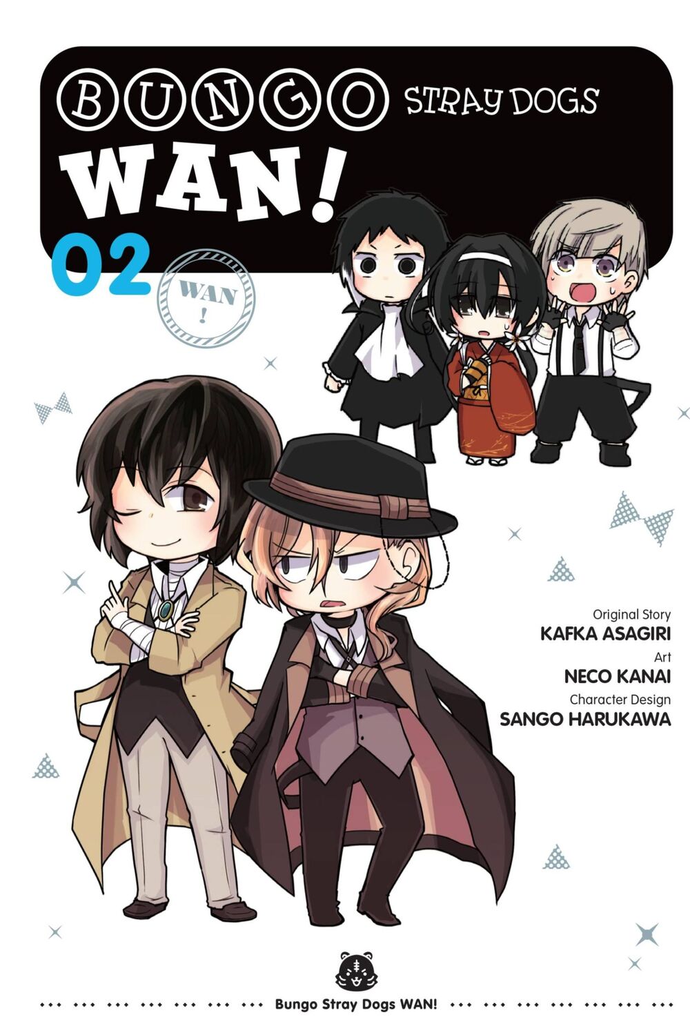 Cover: 9781975340292 | Bungo Stray Dogs: Wan!, Vol. 2 | Kafka Asagiri | Taschenbuch | 2022