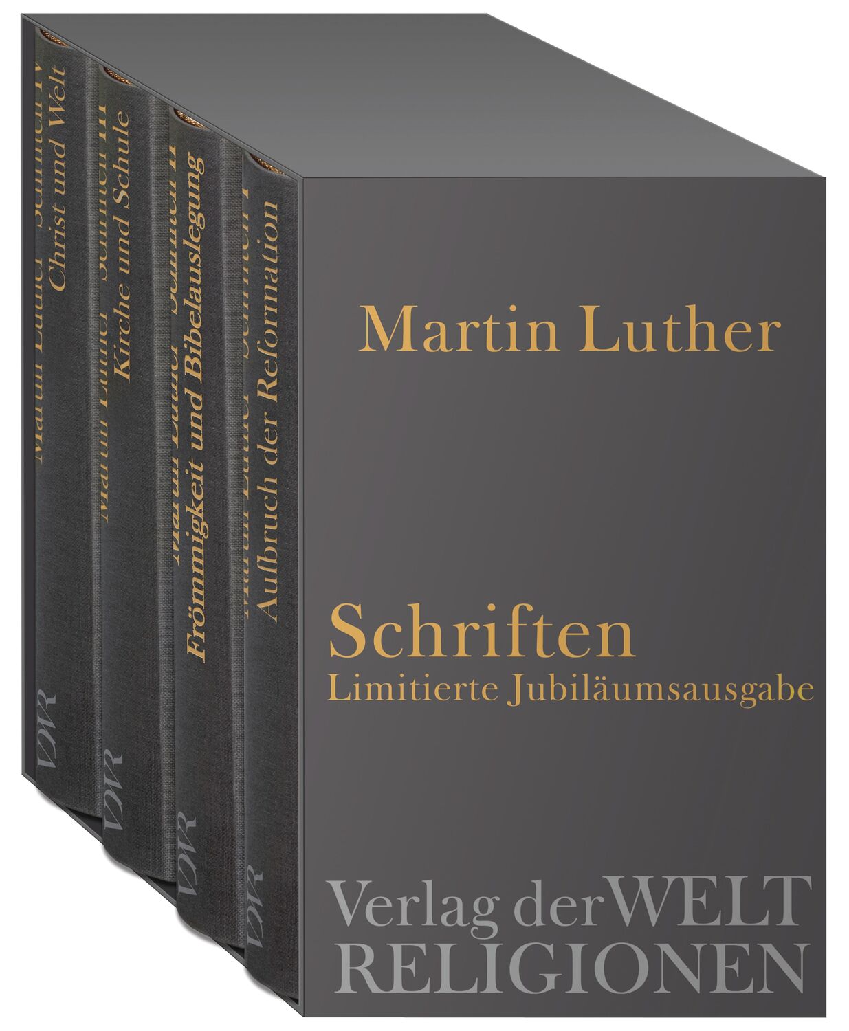 Cover: 9783458700548 | Schriften | Vier Bände; Limitierte Jubiläumsausgabe | Martin Luther