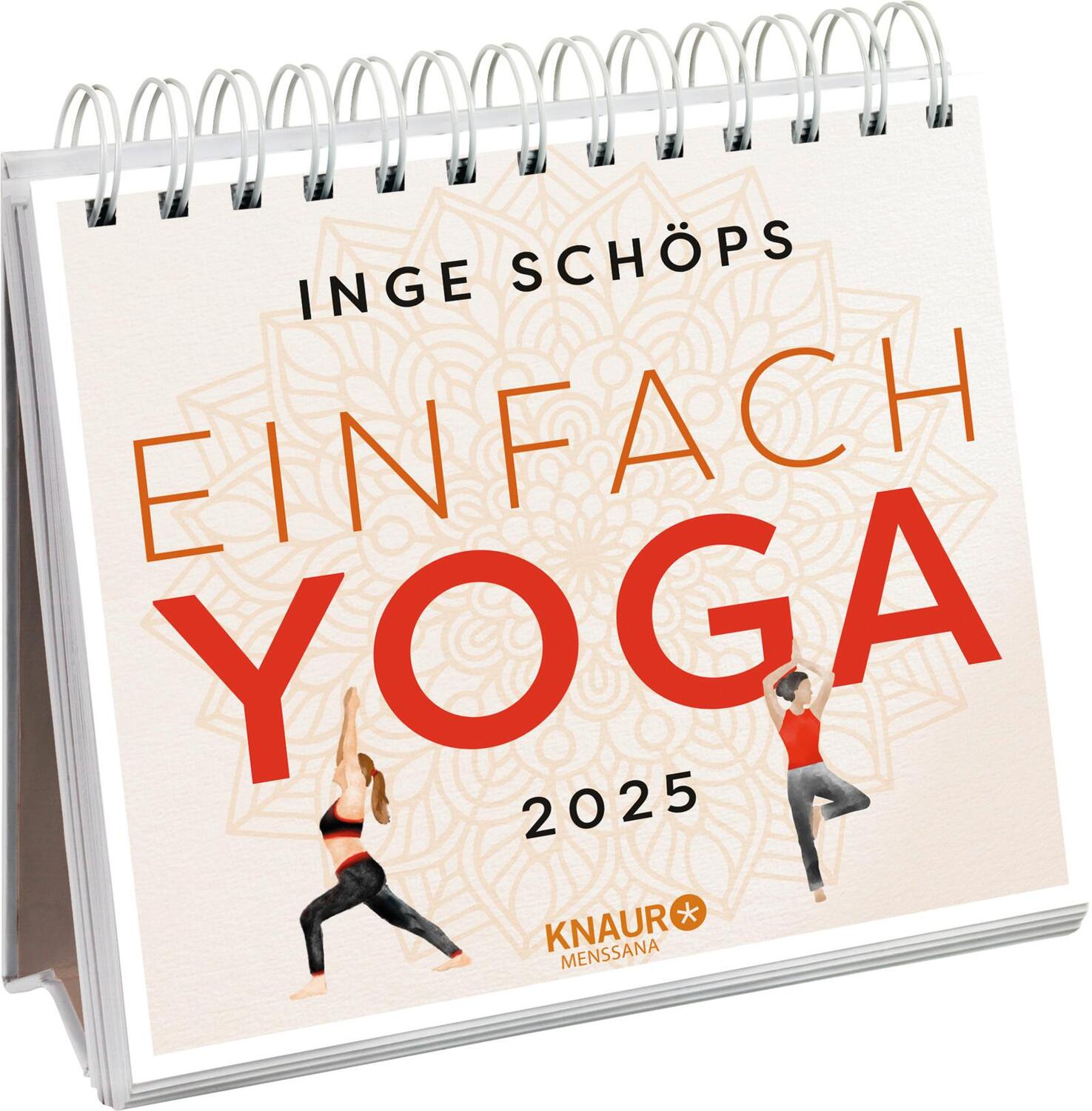Cover: 4251693903697 | Wochenkalender 2025: Einfach Yoga | Inge Schöps | Kalender | 108 S.