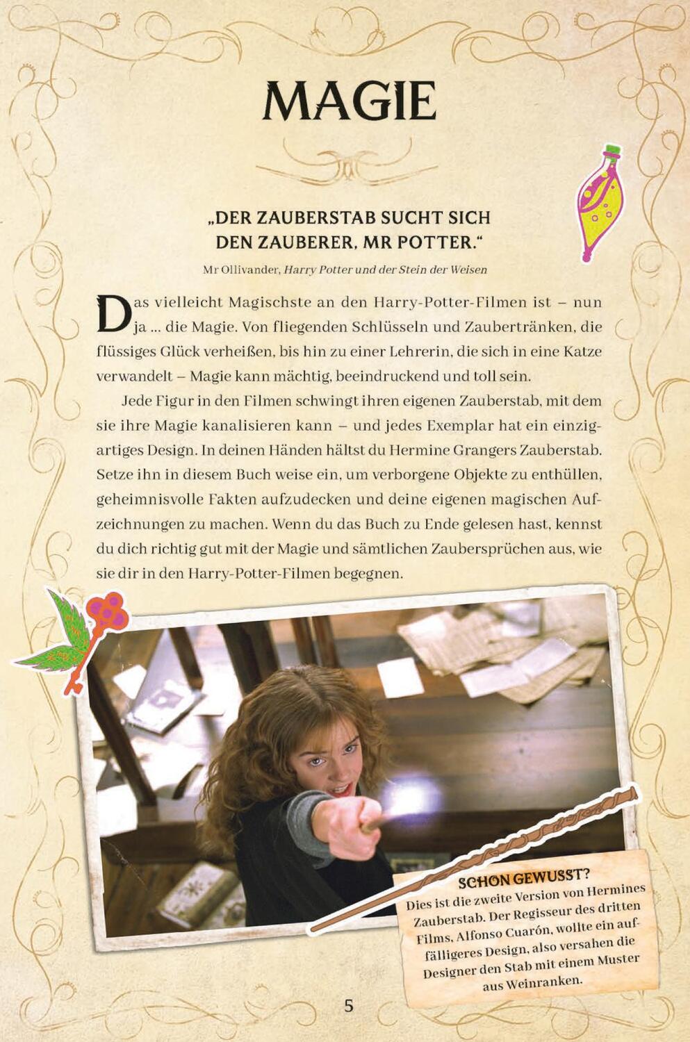 Bild: 9783833245039 | Aus den Filmen zu Harry Potter: Zaubersprüche &amp; Zaubertränke | Buch