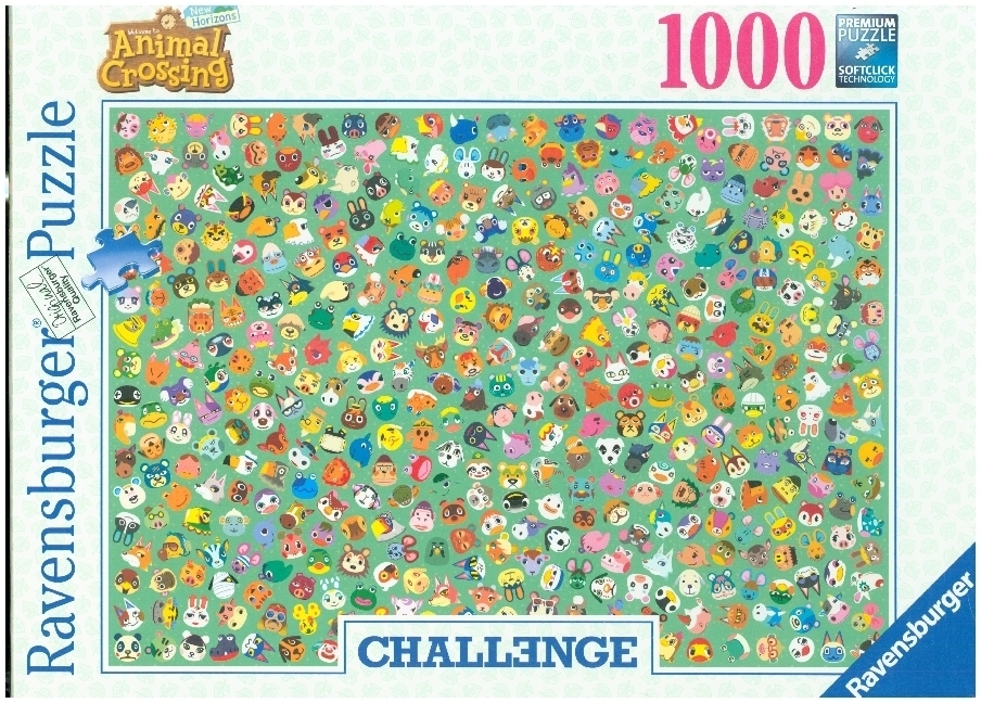 Cover: 4005556174546 | Ravensburger Puzzle 17454 - Animal Crossing - 1000 Teile Challenge...